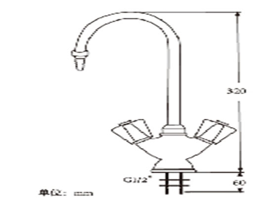 西双版纳单口冷热水龙头