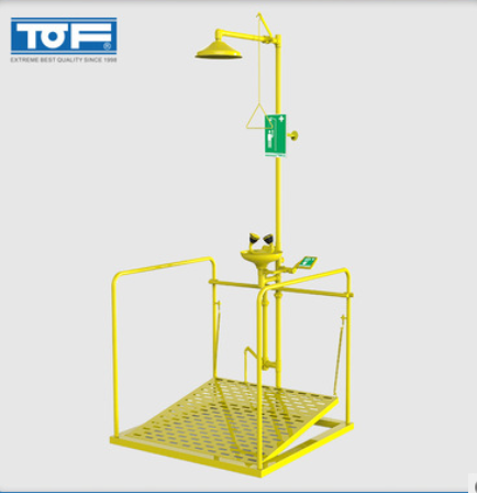 德宏TOF 科恩实验室化验室复合紧急淋浴双口洗眼器 KC22